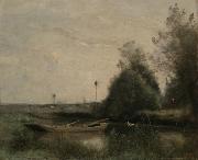 Jean-Baptiste-Camille Corot, Pond at Mortain-Manche